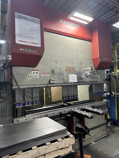 Used 485 TON X 10', ACCURPRESS ACCELL CNC PRESS BRAKE- 2009