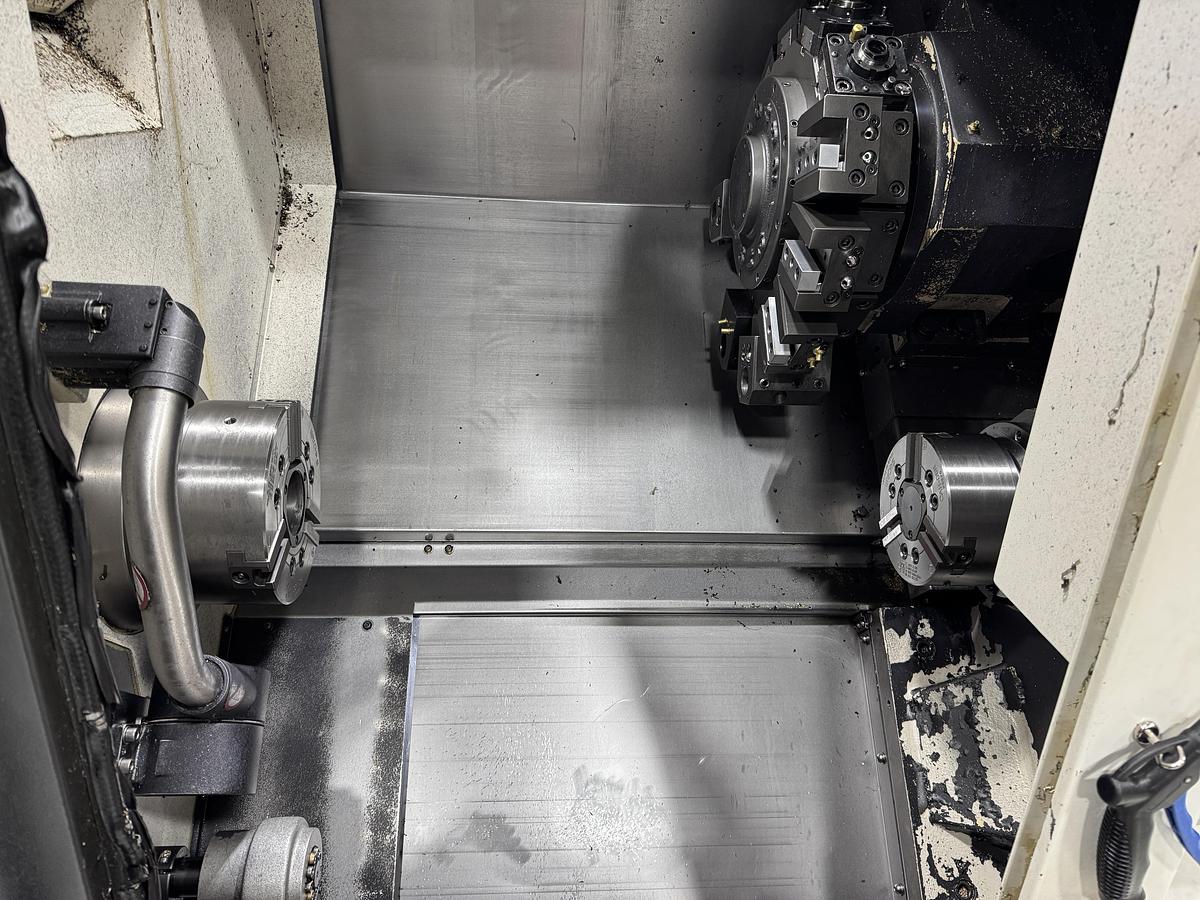 Used 2017 HYUNDAI-WIA LIVE TOOL SUB SPINDLE CNC LATHE