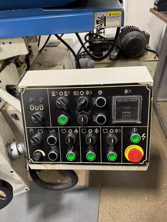 Used 12" X 24", KENT,  HYDRAULIC, FULLY AUTOMATIC SURFACE GRINDER