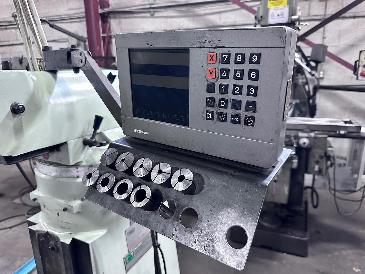 Used 9" X 42", FIRST, LC-1-1/2VS, VERTICAL MILLING MACHINE