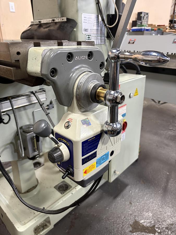 Used 10" x 48", FIRST, 2018, LC-165VS-B, VARIABLE SPEED VERTICAL MILLING MACHINE