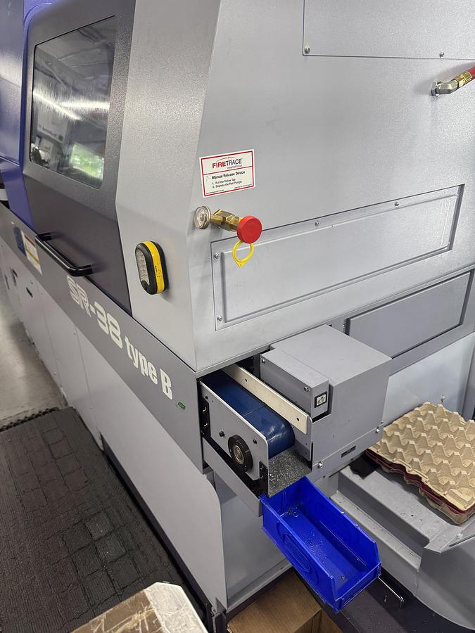 Used 2024 STAR MODEL SR-38B -10 AXIS CNC SWISS TYPE AUTOMATIC LATHE W/ BARFEED