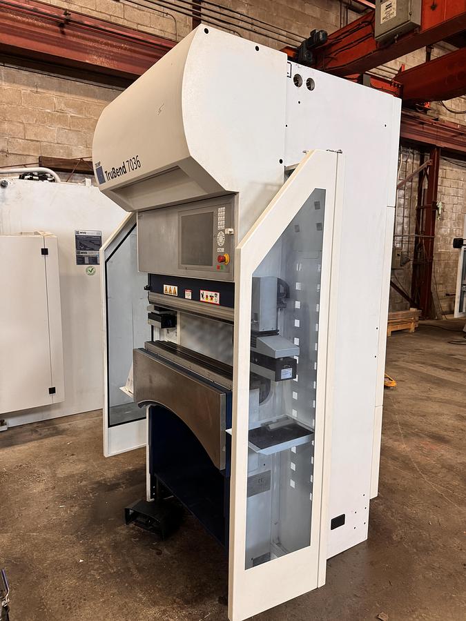 Used 40 TON X 40", TRUMPF, TRUBEND 7036 ELECTRIC CNC PRESS BRAKE, 2015