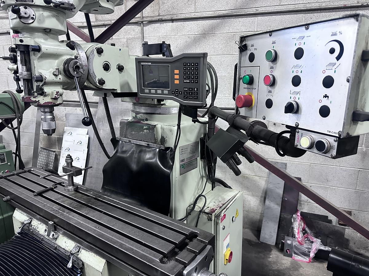Used 10" X 50" FIRST, LC-185VS, VERTICAL MILLING MACHINE - 2012