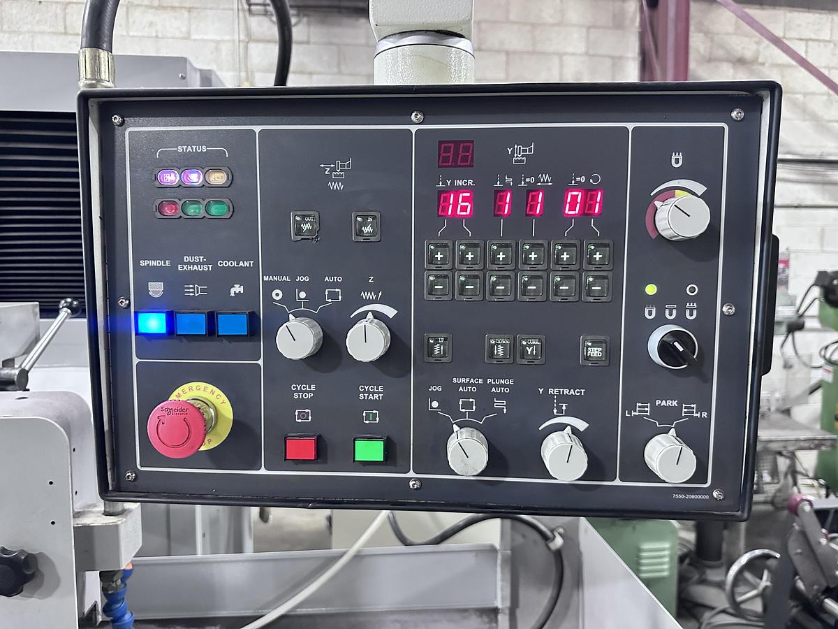 Used 12" X 24", CHEVALIER, FSG-3A1224, 2018, FULLY AUTOMATIC HYDRAULIC SURFACE GRINDER