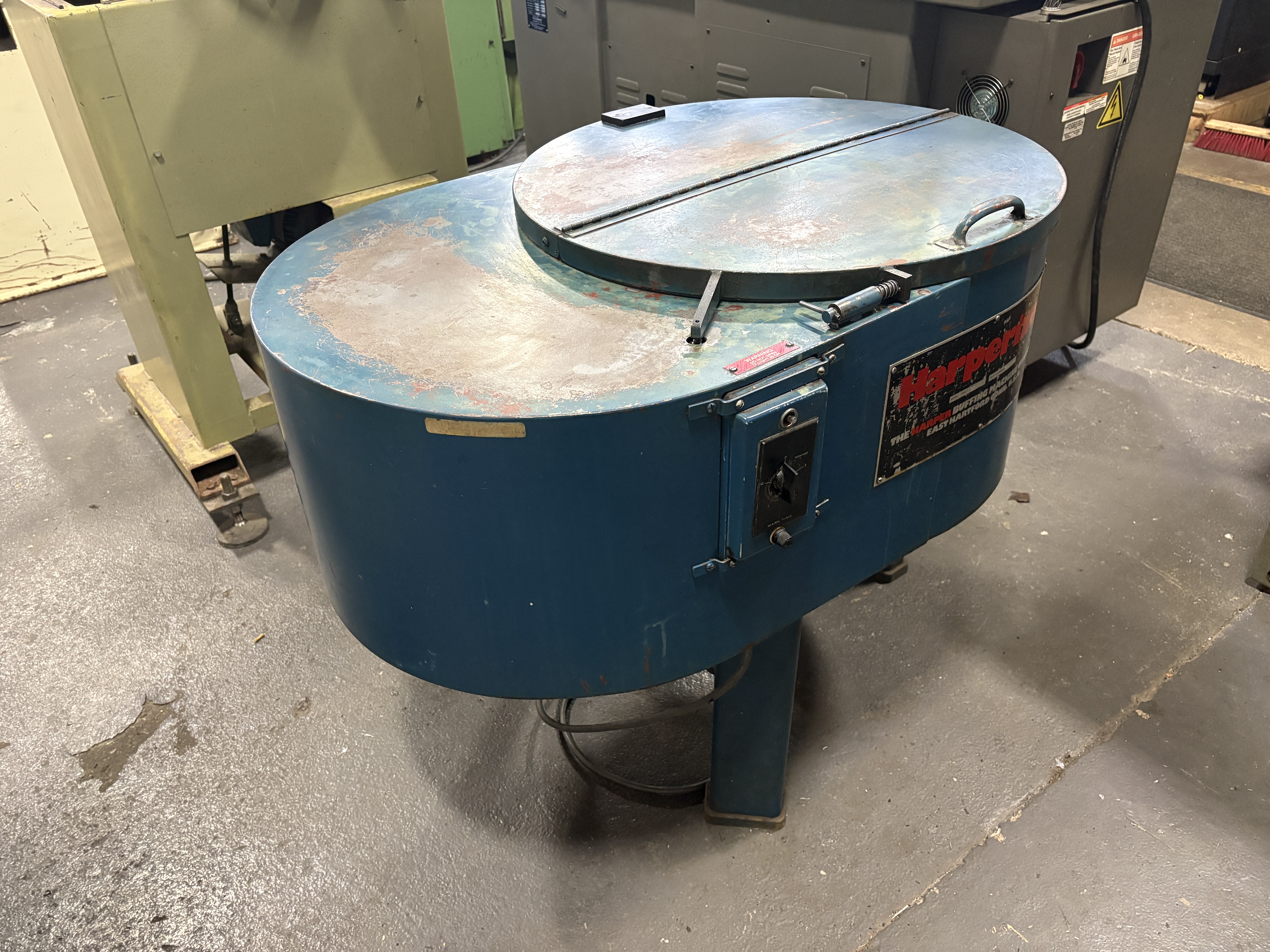 Used HARPERIZER, GEM, STANDARD SURFACE FINISHING MACHINE