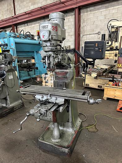 Used 9" x 42", FIRST, LC-1-1/2VS, VERTICAL MILLING MACHINE