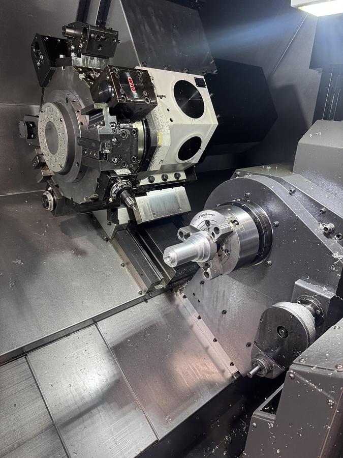 Used SMART MODEL NL2000 ASY, SUB SPINDLE LIVE TOOL , Y AXIS CNC LATHE