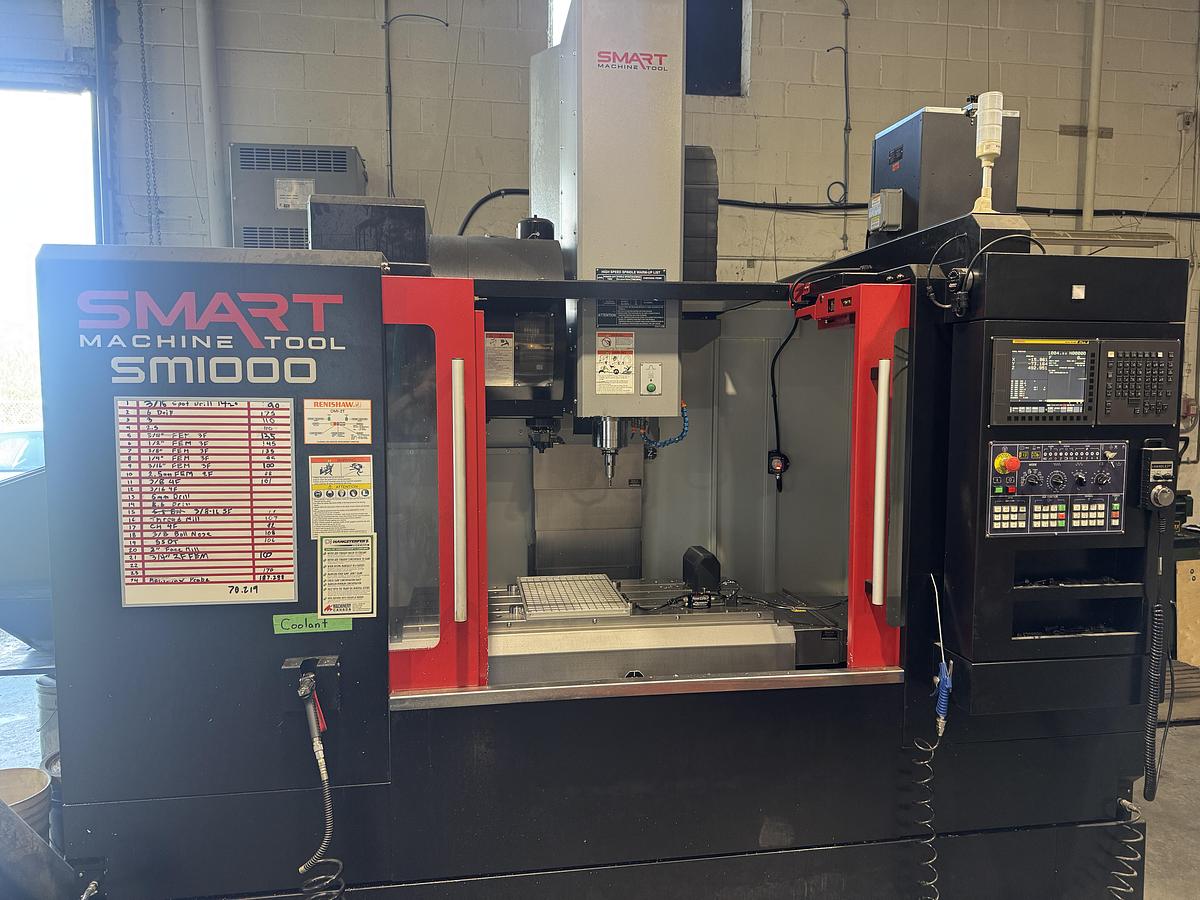 Used SMART MACHINE TOOL MODEL SM 1000 VERTICALK MACHINING CENTERT -2020