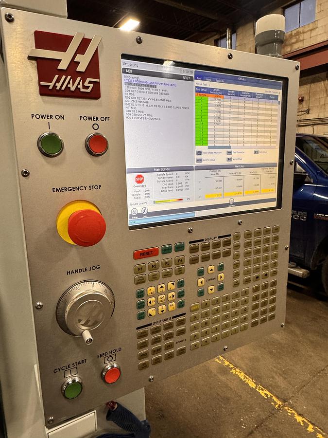 Used 16"X, 14"Y, 15"Z, HAAS, SUPER MINI MILL, 2019, CNC VERTICAL MACHINING CENTER