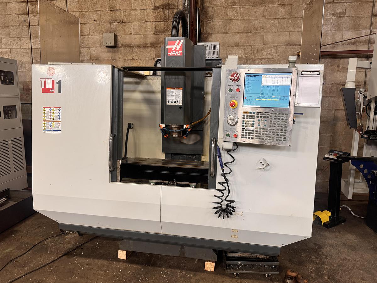 Used 30"X, 16"Y, 16"Z, HAAS, TM-1, 2012, CNC VERTICAL MILLING MACHINE