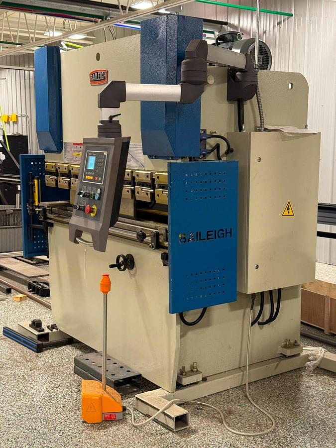 Used 33 TON X 63", BAILEIGH, MODEL BP-3305CNC, HYDRAULIC CNC PRESS BRAKE, 2023