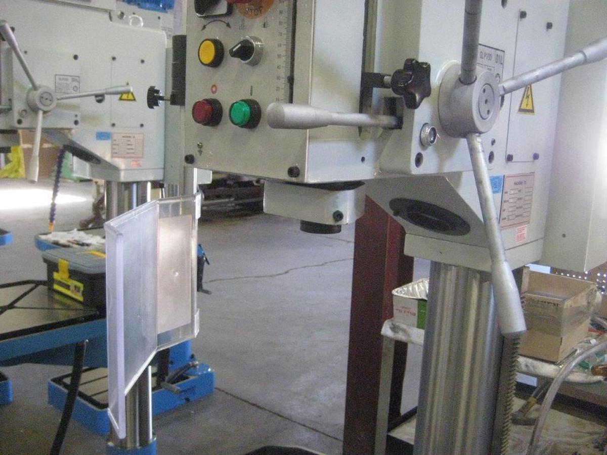 "NEW", DRILLMASTER, GEARED HEAD DRILLING MACHINE, W/ POWER QUILL FEED