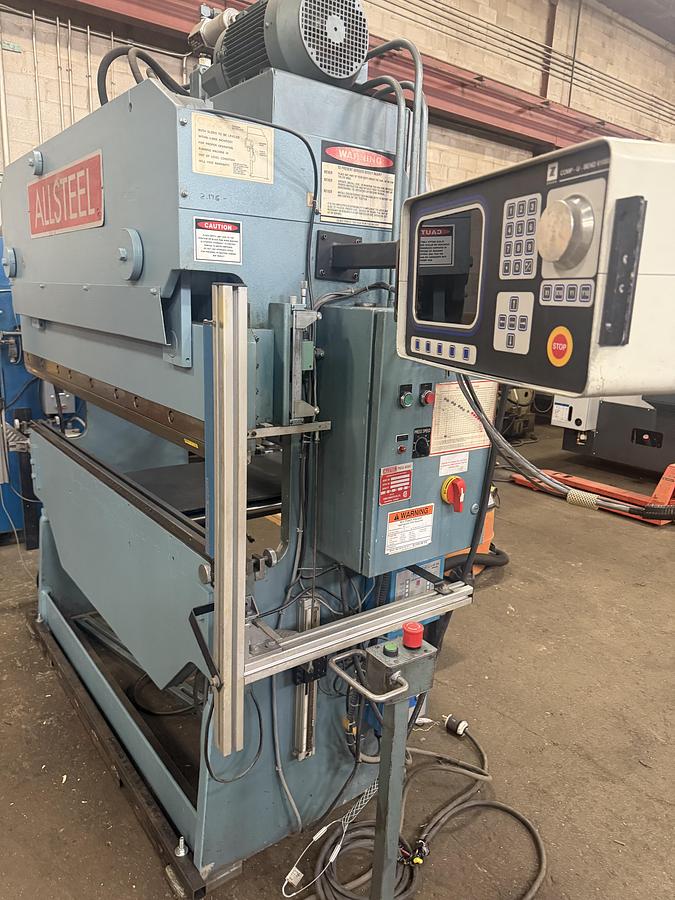 Used 35 TON X 6', ALLSTEEL, CNC HYDRAULIC PRESS BRAKE