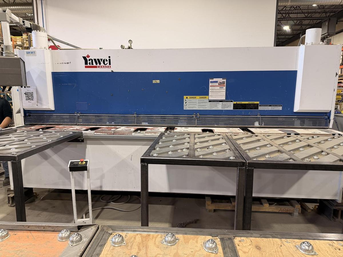 Used 5/16" x 13', YAWEI, 2021, CNC HYDRAULIC SHEAR