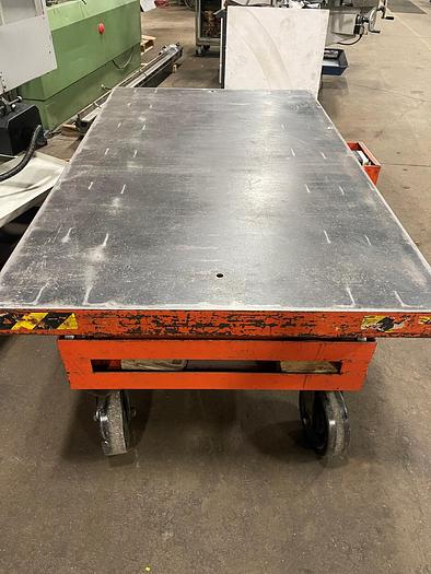 Used 6,000 LBS., BLUE GIANT, 42" X 72" HYDRAULIC LIFT