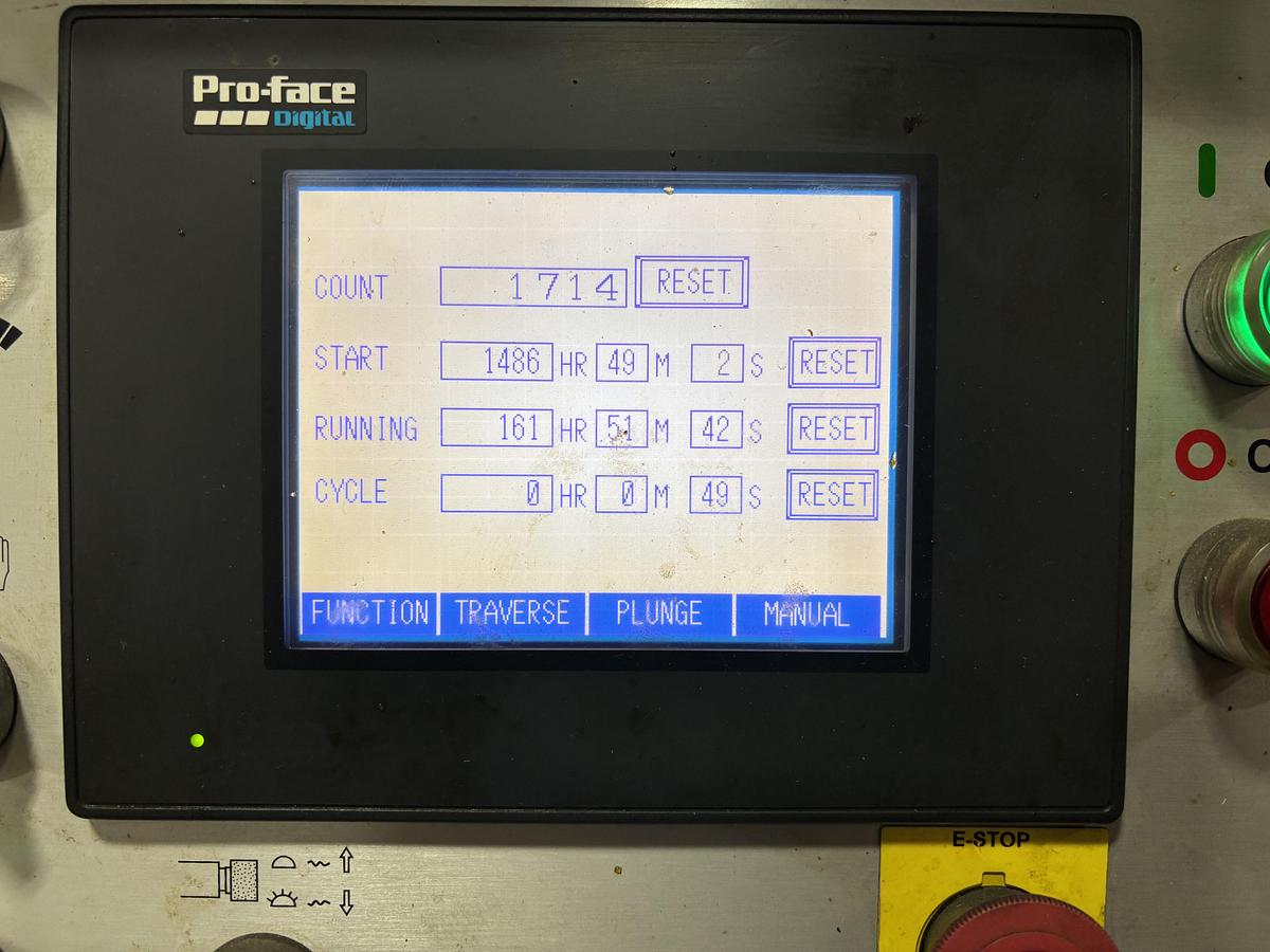 Used 12" x 24" CHEVALIER, CYLINDIRCAL GRINDER, 2012