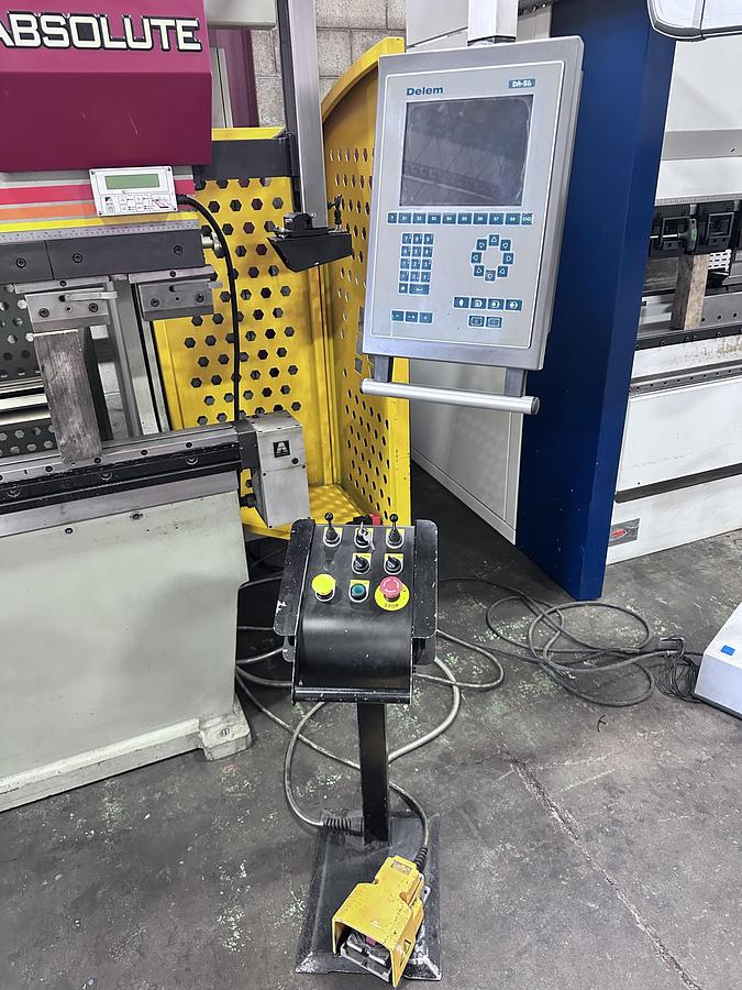 Used 75 TON X 10', ACCURPRESS, ABSOLUTE 37510, CNC HYDRAULIC PRESS BRAKE -2013