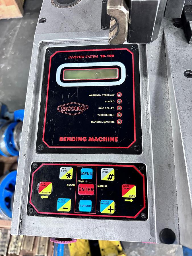 Used 2-1/2", ERCOLINA, TOP BENDER, HYDRAULIC TUBE BENDER