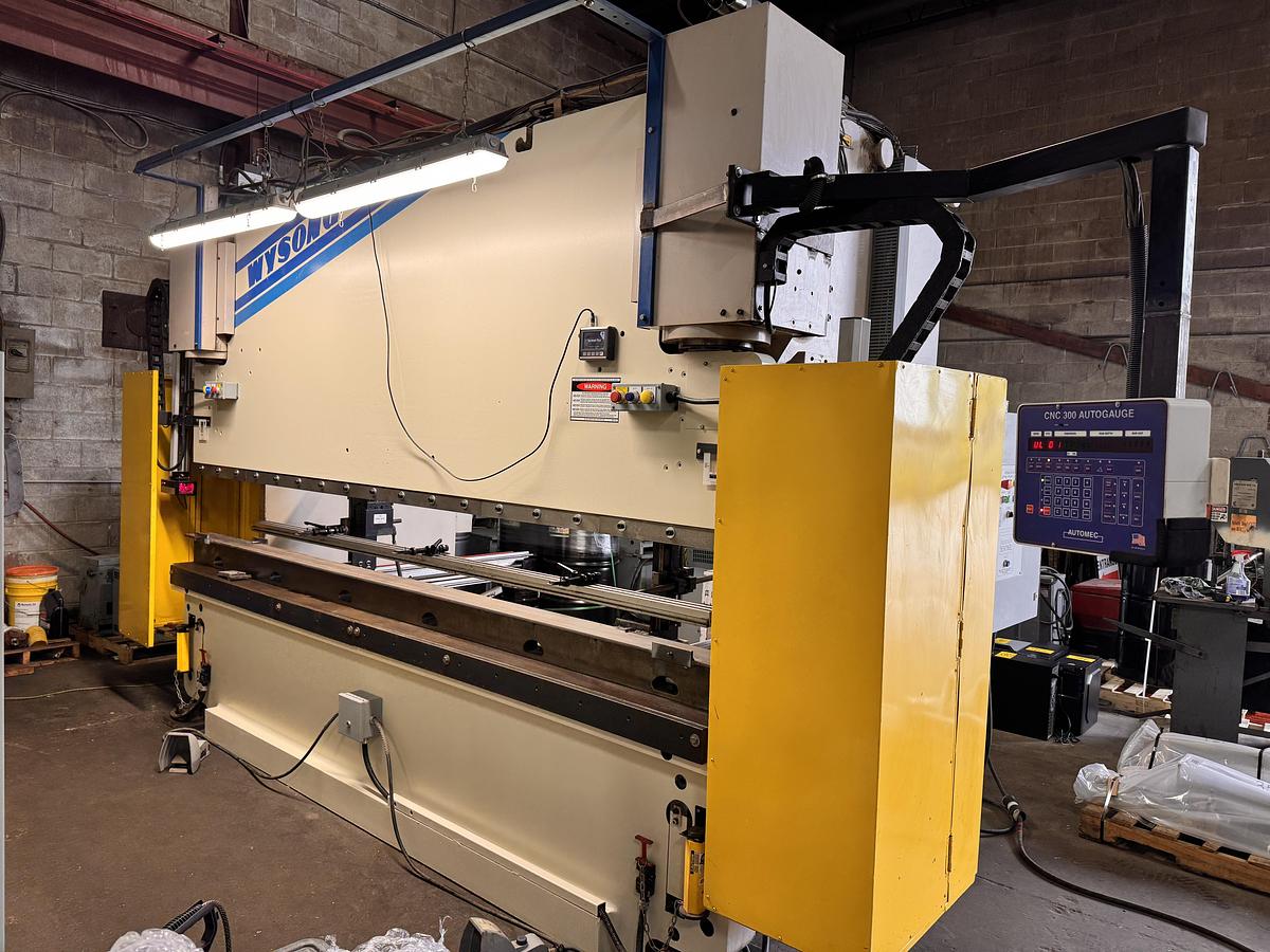 Used 250 TON X 12', WYSONG, CNC HYDRAULIC PRESS BRAKE