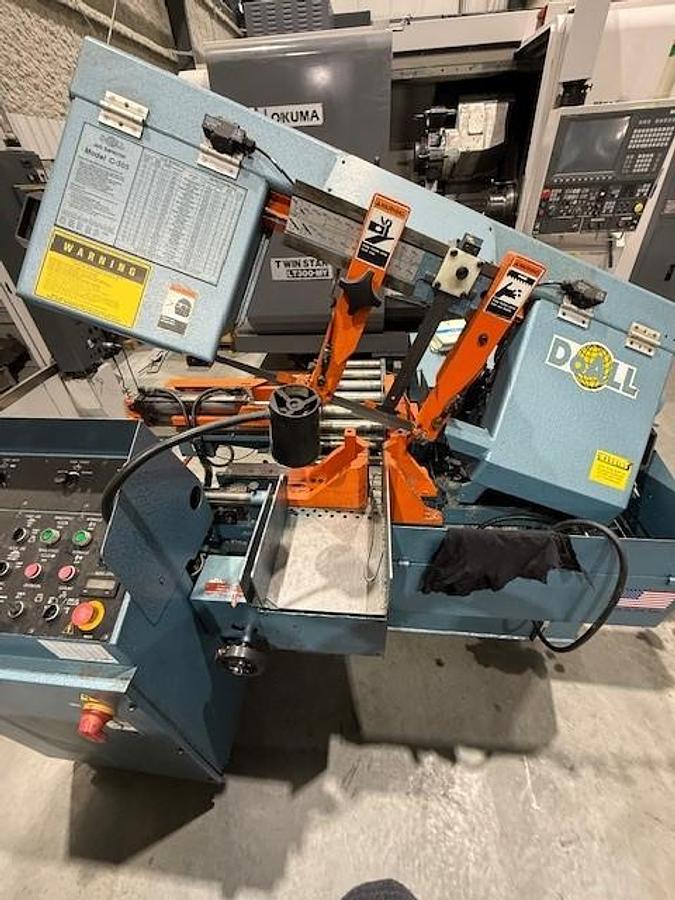 Used 12" X 12", DOALL, MODEL C-305A, FULLY AUTOMATIC HORIZONTAL BANDSAW, 2014