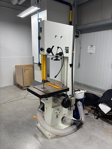 Used 18" THROAT, RIKON, WOOD VERTICAL BANDSAW