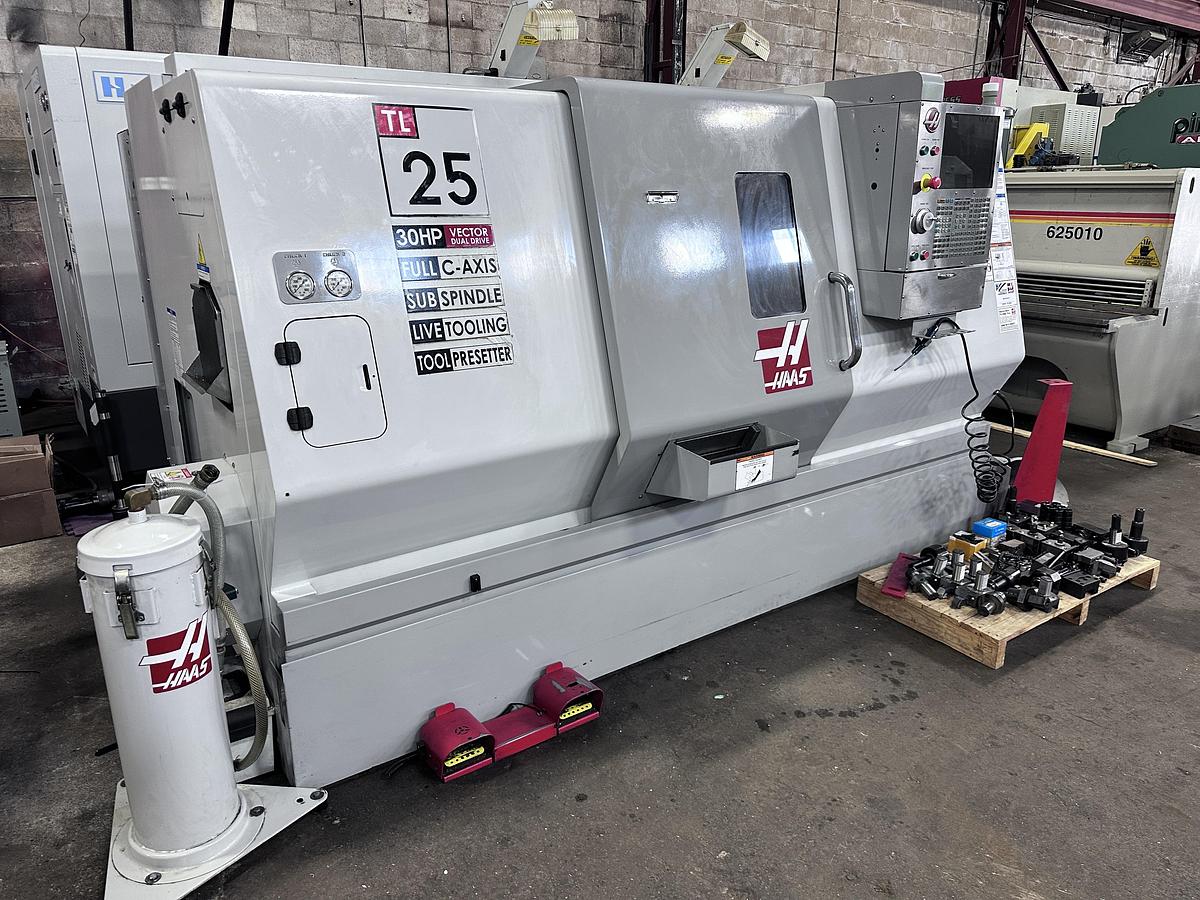 Used HAAS TL-25, CNC LATHE, 2010, LIVE MILL & TURN
