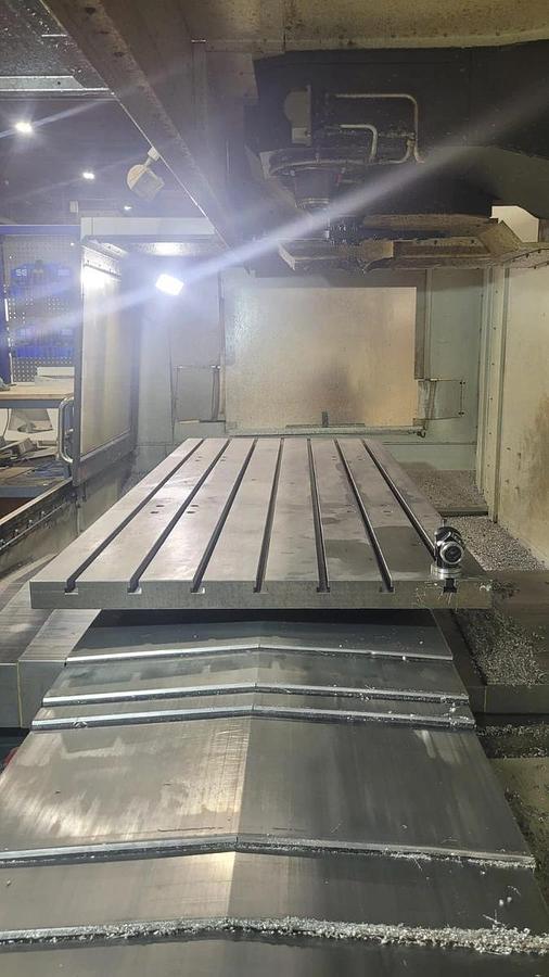 Used 84"X, 40"Y, 30"Z, HAAS, VF-9, 2014, CNC VERTICAL MACHINING CENTER WITH 4TH AXIS ROTARY TABLE