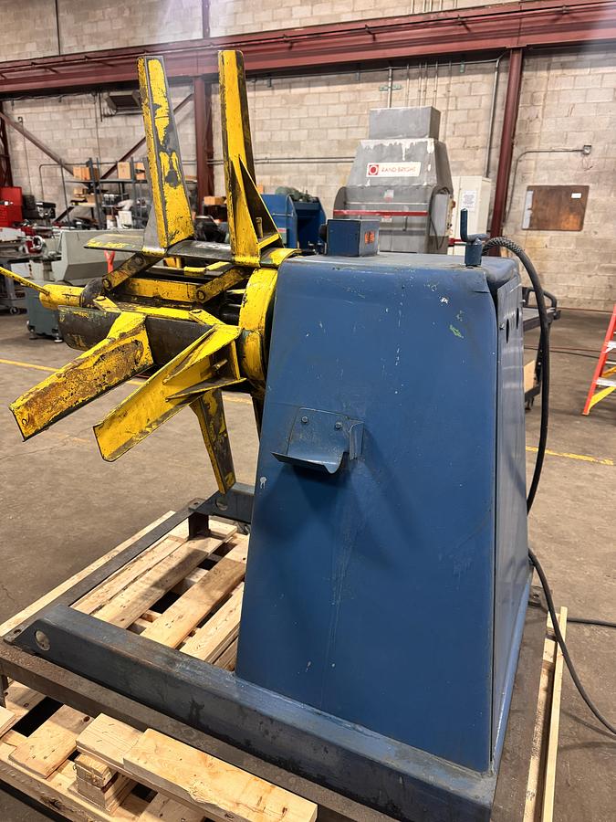 Used 4000 LBS., K. VOGEL MOTORIZED UNCOILER