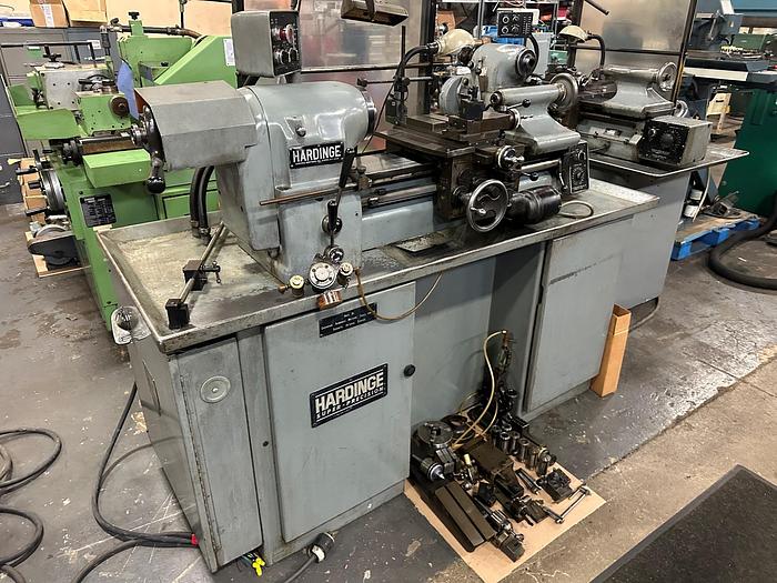 Used 11" X 18" HARDINGE, MODEL TFB-H, SUPER PRECISION TOOLROOM LATHE