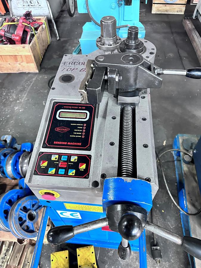 Used 2-1/2", ERCOLINA, TOP BENDER, HYDRAULIC TUBE BENDER