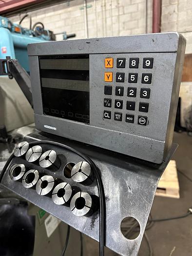 Used 9" X 42", FIRST, LC-1-1/2VS, VERTICAL MILL