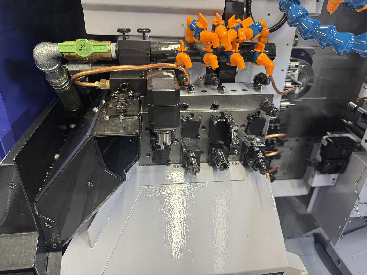 Used 2024 STAR MODEL SR-38B -10 AXIS CNC SWISS TYPE AUTOMATIC LATHE W/ BARFEED