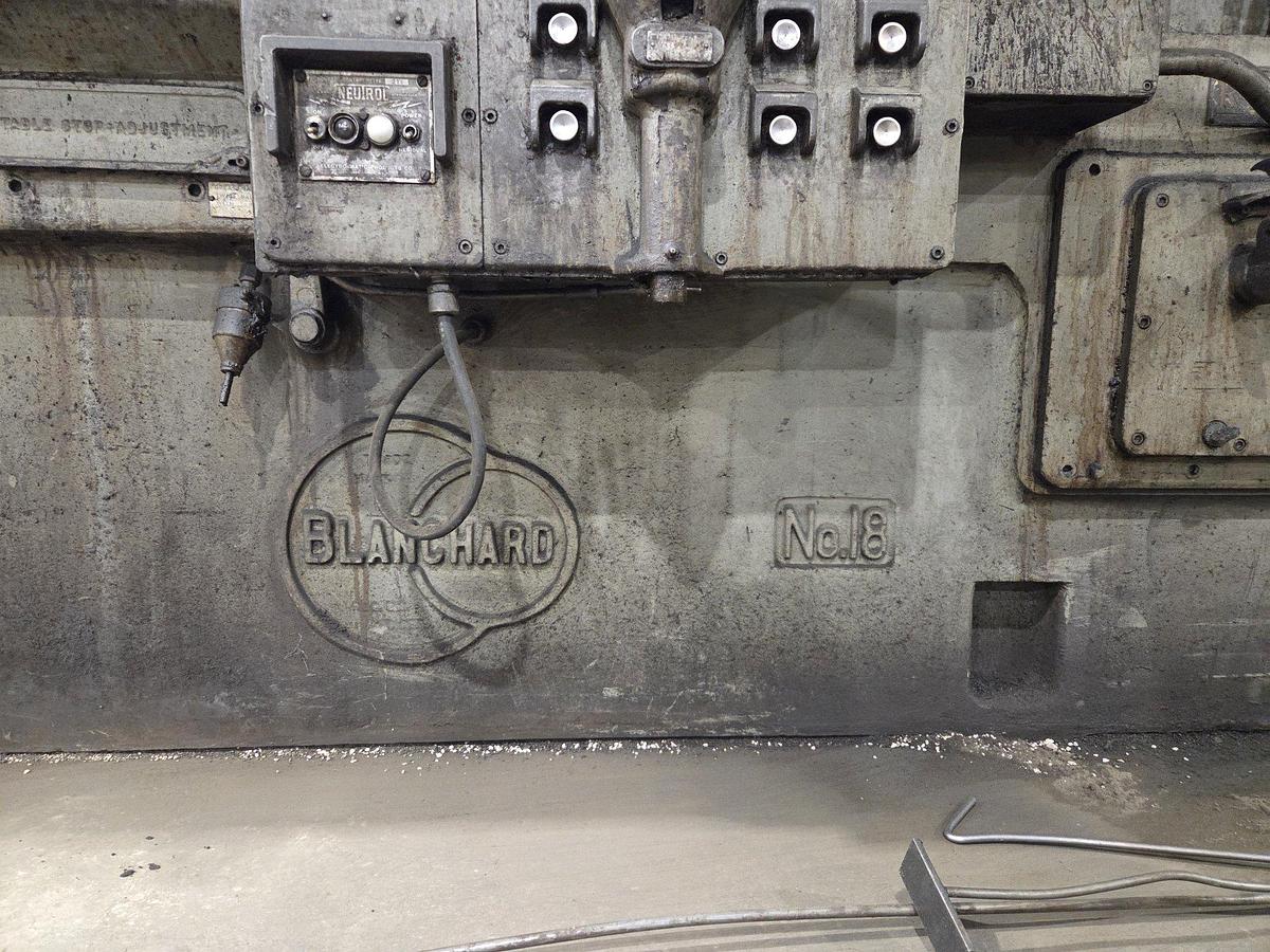 Used BLANCHARD 42" VERTICAL SPINDLE ROTARY SURFACE GRINDER