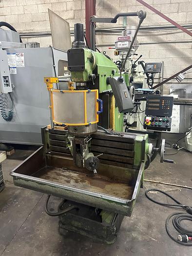 Used DECKEL, FP4M, 19.7"X, 15.7"Y, 15.7"Z, TOOLMAKERS UNIVERSAL MILLING MACHINE