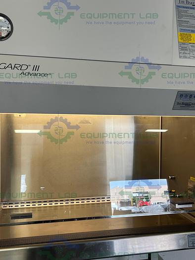 Used Baker  Sterilgard III Advance SG403A Class II Type A2 Bio Safety Cabinet 4 Ft