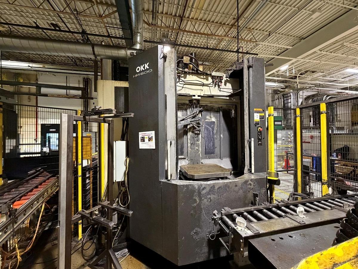 Used 2010 OKK HM600 Horizontal Machining Center
