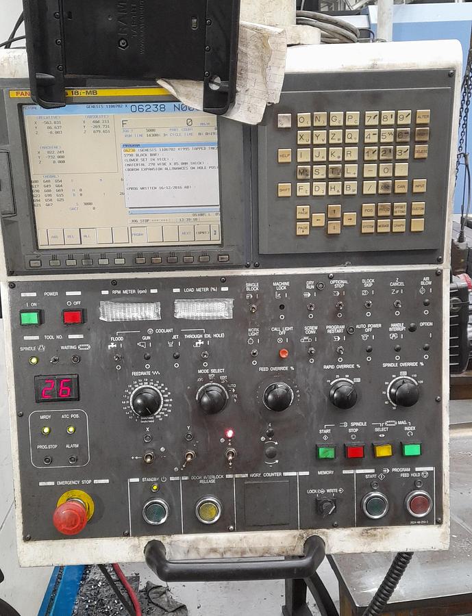 Used Kia V90 Vertical Machining Centre (VMC)