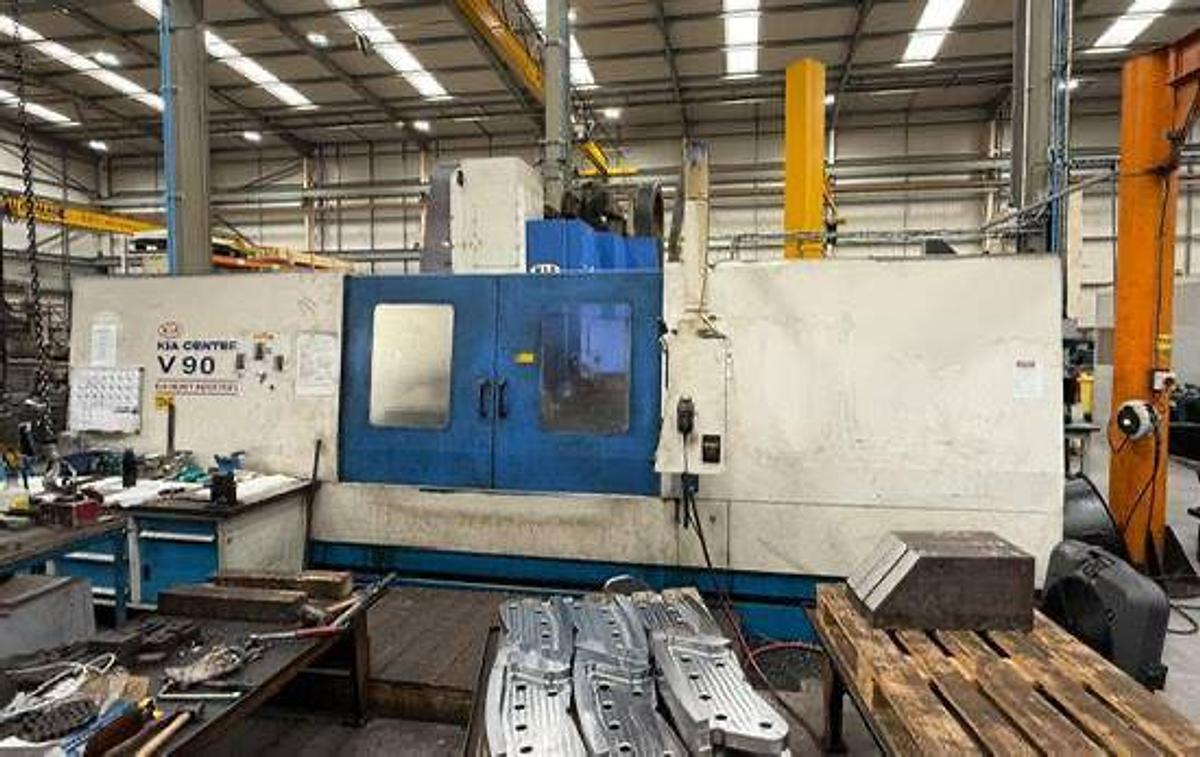 Used Kia V90 Vertical Machining Centre (VMC)
