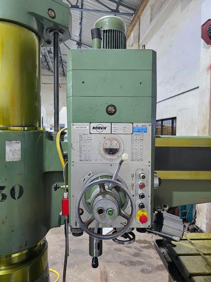 Used Narvik CZ50x1600 Radial Drill