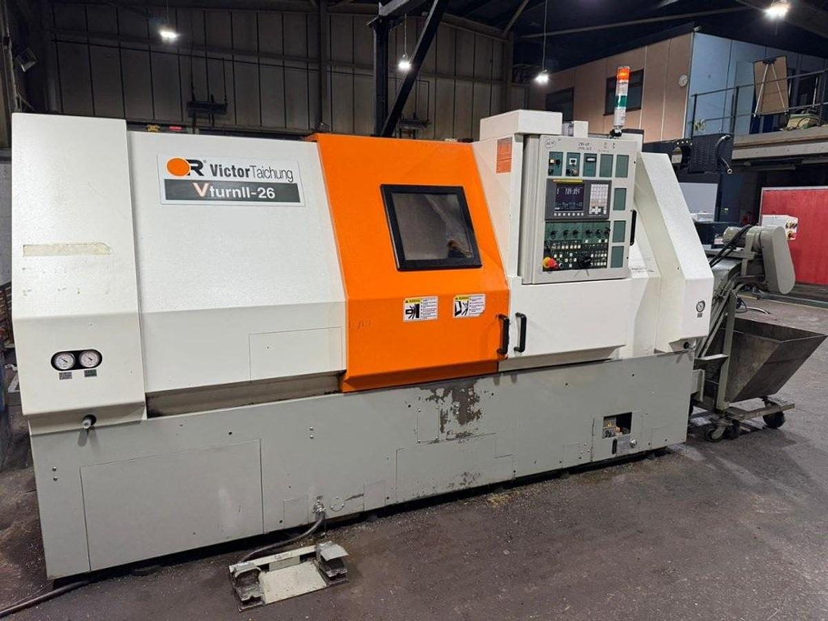 Used 2007 Victor VTurn II-26/110 CNC Lathe
