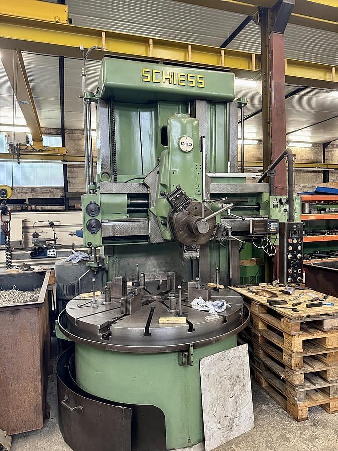 Used Schiess KE160 Vertical Turning Lathe (VTL)