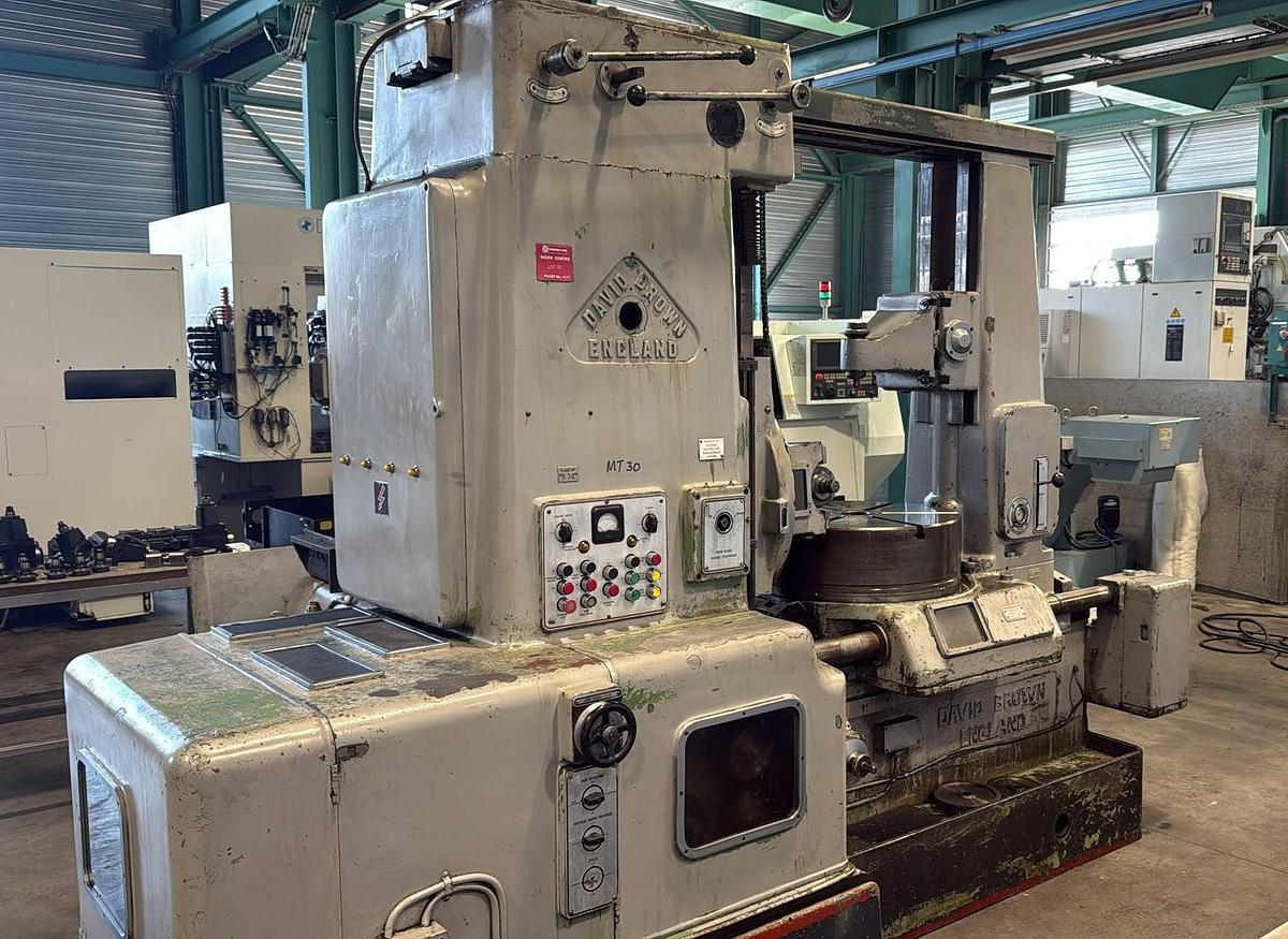 Used David Brown Gear Hobbing Machine