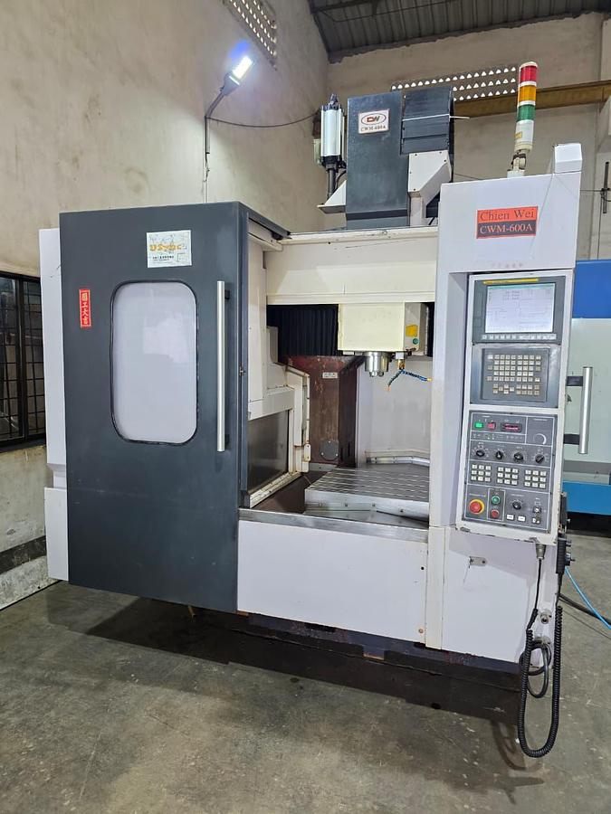 Used 2014 Chien Wei CWM-600A Vertical Machining Centre (VMC)