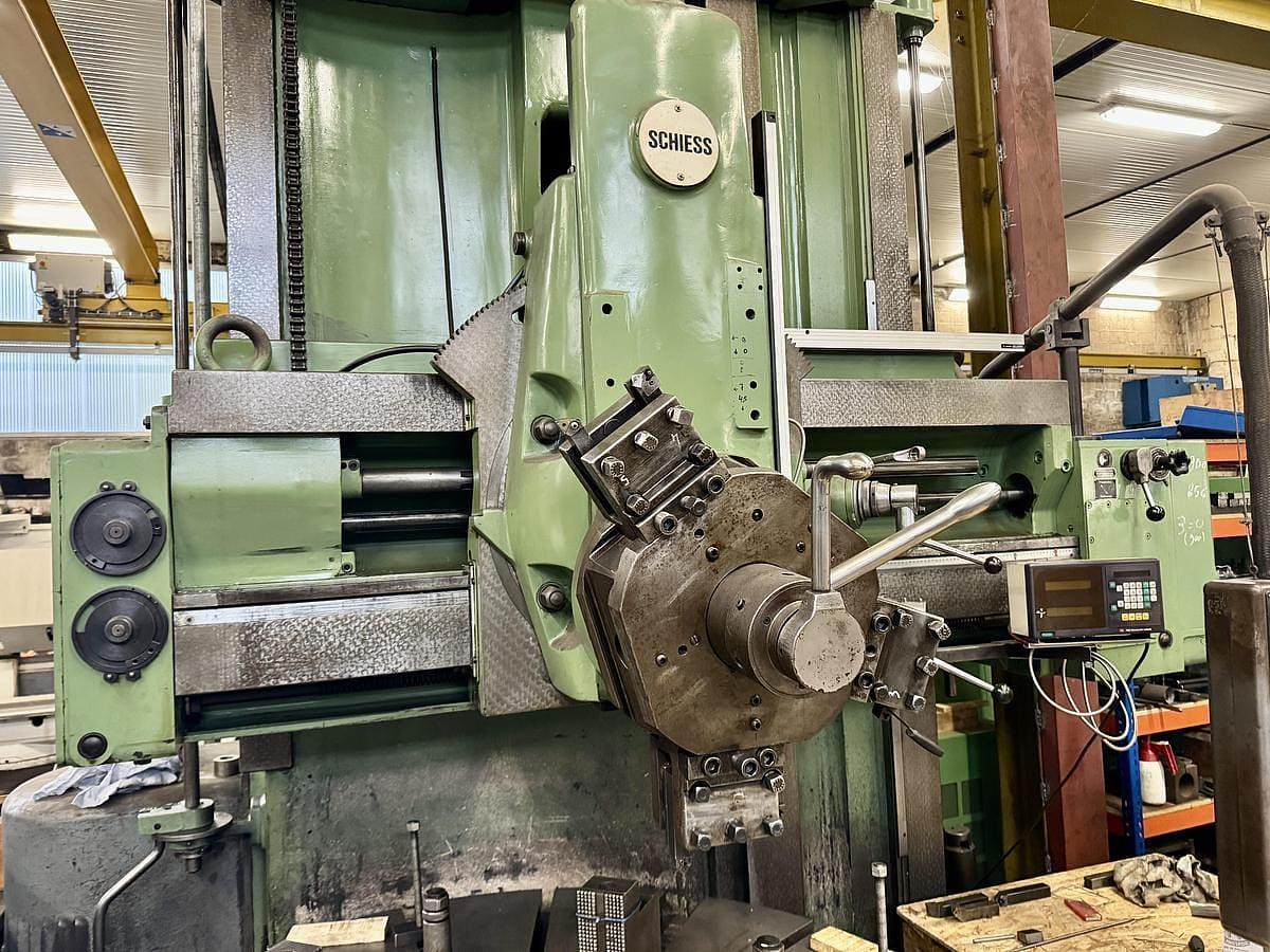 Used Schiess KE160 Vertical Turning Lathe (VTL)
