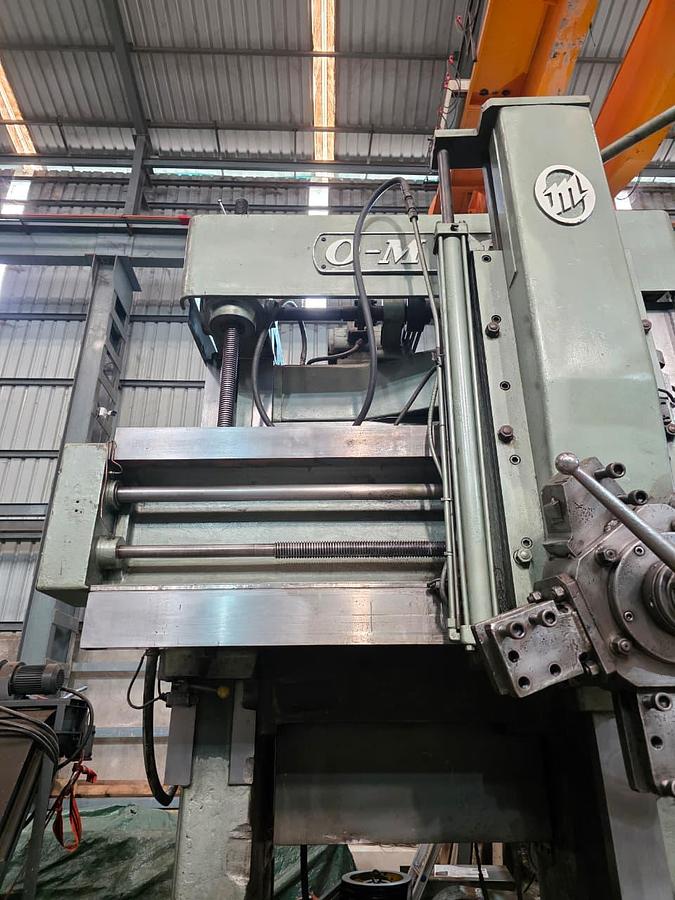 Used O-M VTO-12 Heavy Duty Vertical Turning Lathe (VTL)