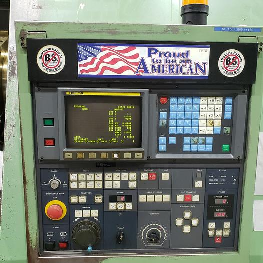 Used Mori Seiki SL-45/1500 CNC Lathe