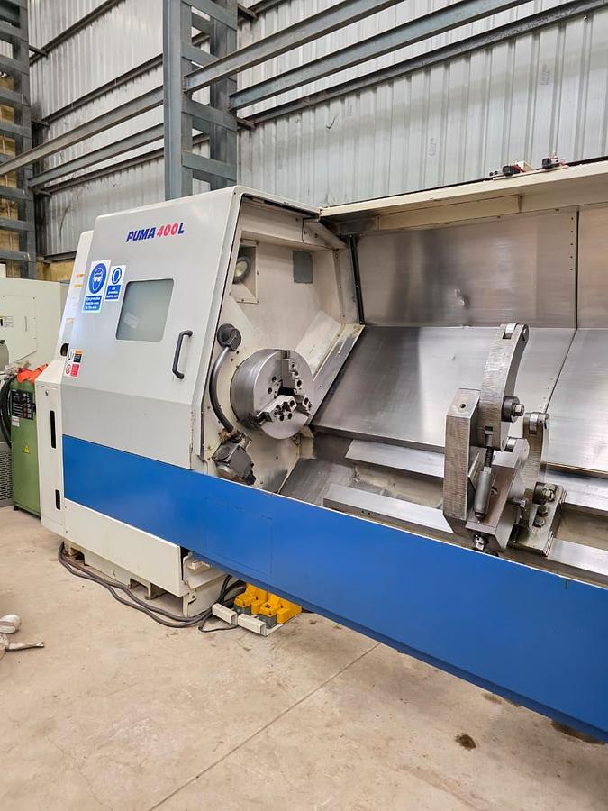 Used 2001 Daewoo Puma 400LB CNC Lathe