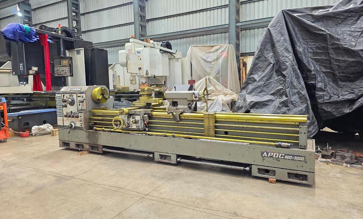 Used Tuda Japan APOC 600 x 3000 Lathe