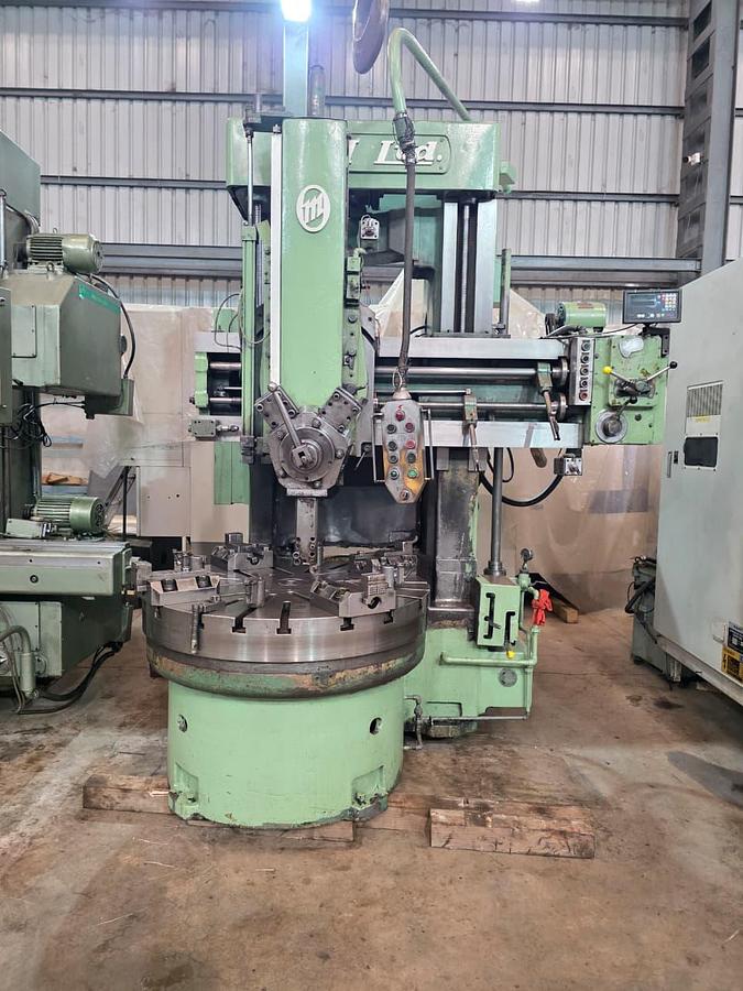 Used O-M VTO-12 Vertical Turning Lathe (VTL)